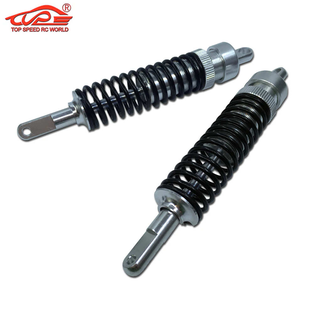 Alloy Front or Rear Shock Absorber 2PC for 1/5 1/6 FG Monster Hummer ROVAN BM Truck Rc Car Parts