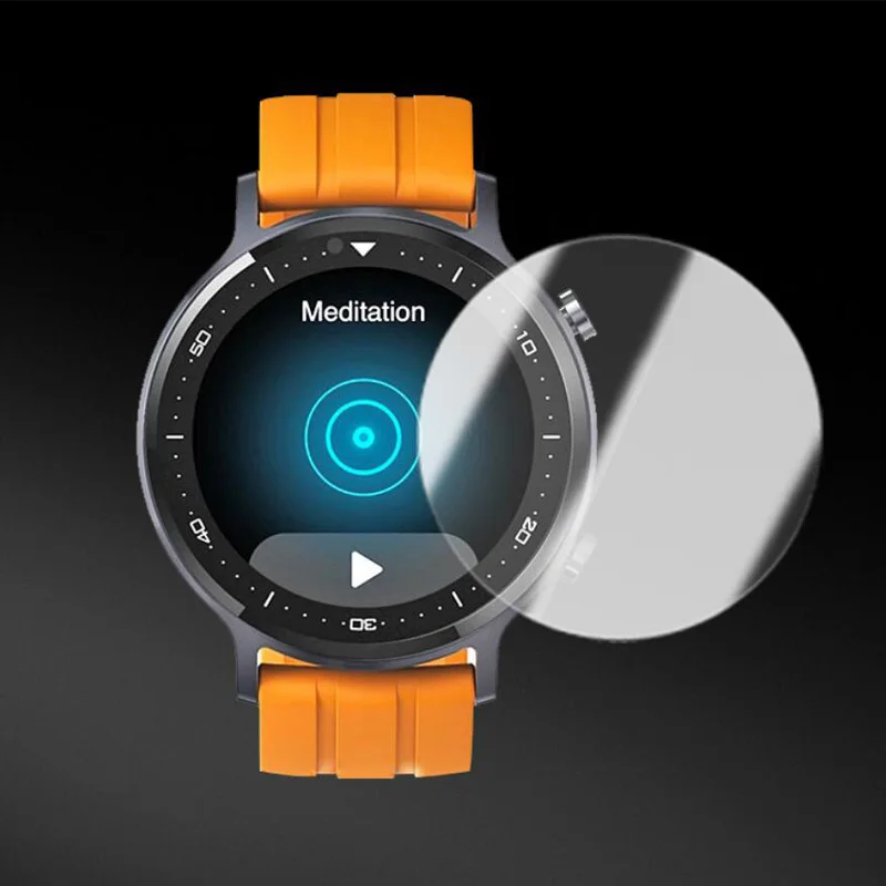 Realme-فيلم واقي زجاجي مقسّى للساعة الذكية ، فيلم واقي شفاف للساعة الرياضية ، واقي شاشة LCD للساعة الذكية
