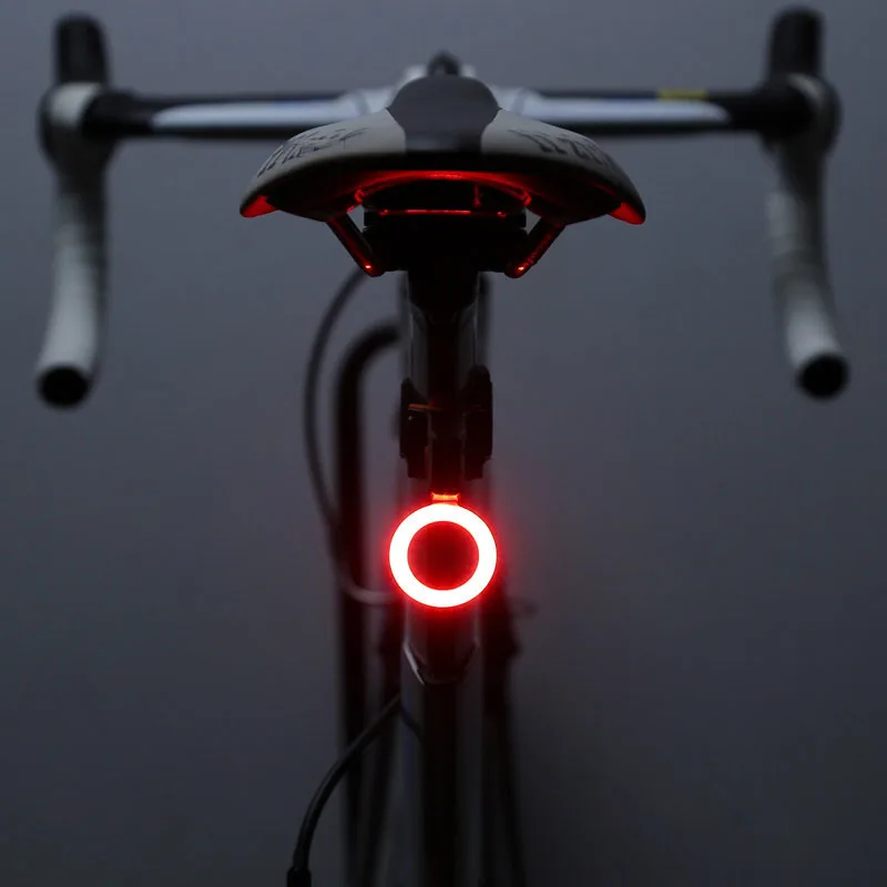 Multi Lighting Modes Bicycle Light Led Bike Light Flash Tail Rear Bicycle Lights for Mountains Bike Seatpost USB Rechargeable