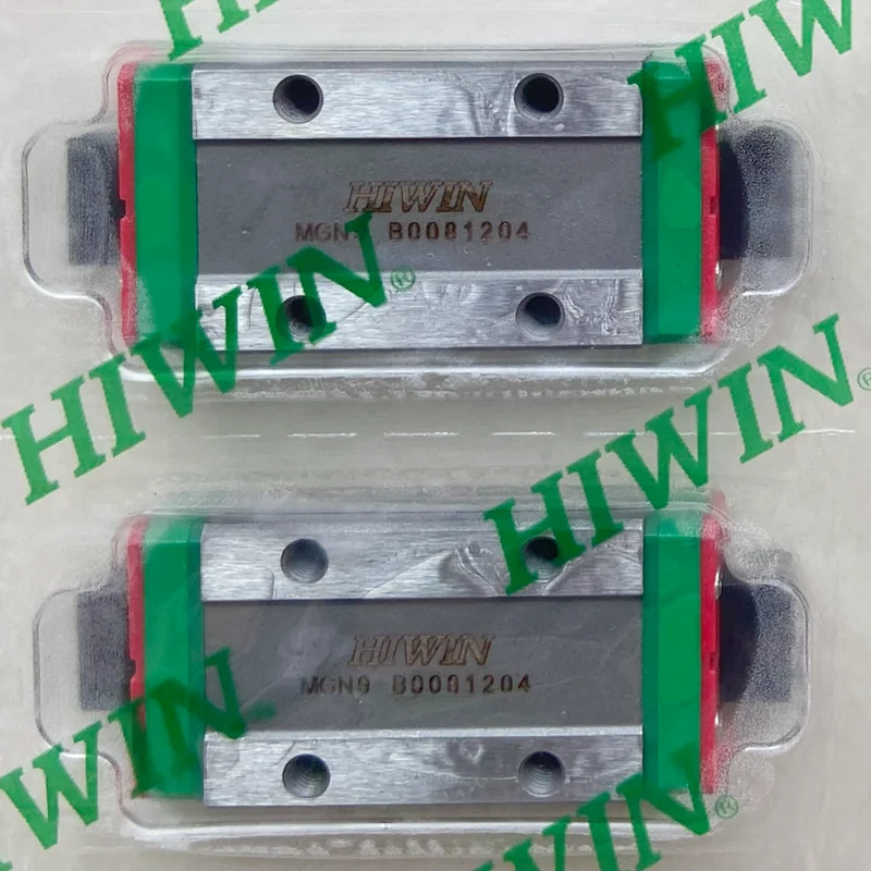 2pcs Original Hiwin linear block MGN7H MGN9H MGN12H MGN15H bearing CNC parts