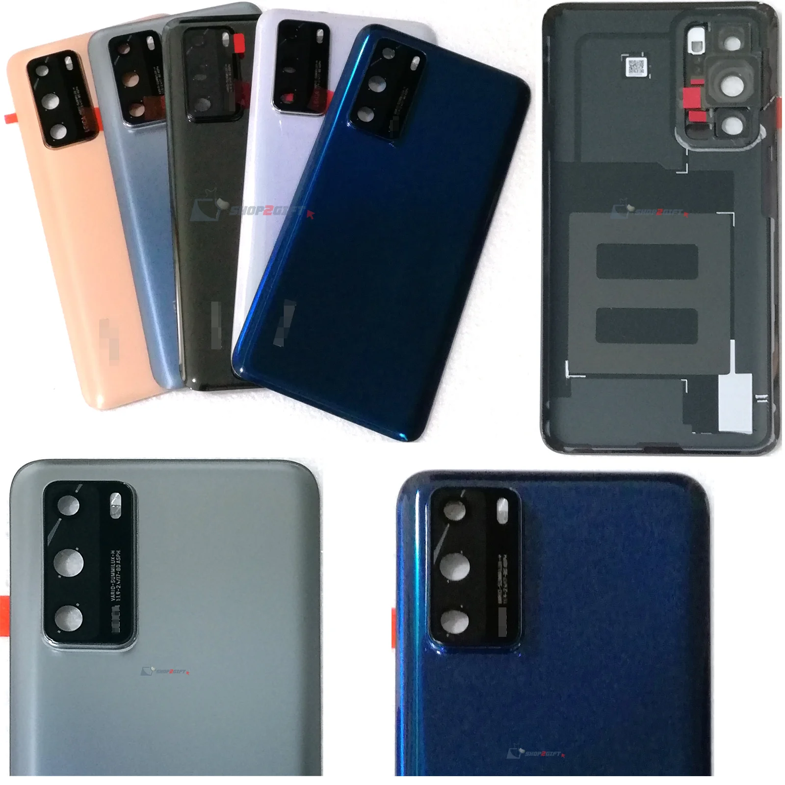 For Huawei P40 / P40 4G ANA-AN00 ANA-TN00 ANA-NX9 ANA-LX4 Back Door Housing Battery Cover