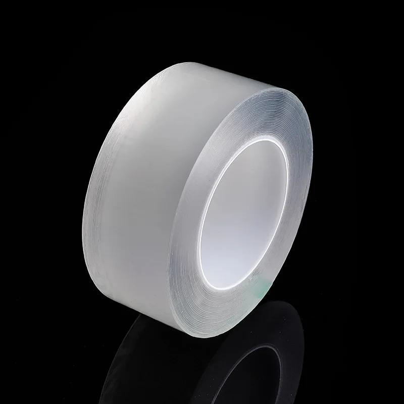 1M/2M/3M/5M Transparent waterproof nano tape, strong non-marking tape, washable and removable acrylic  double sided tape