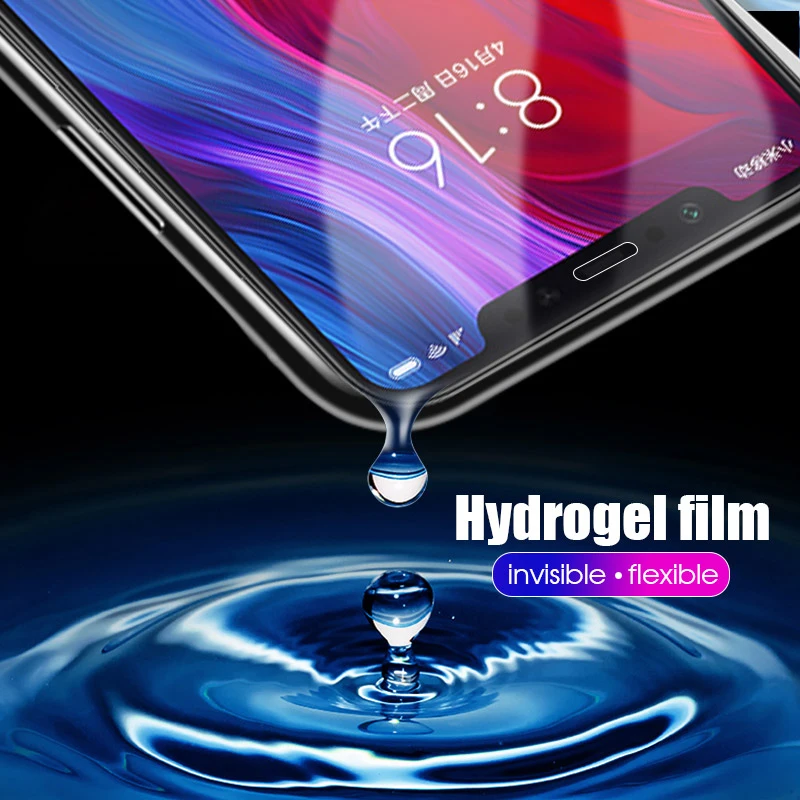 600D Hydrogel Film For Xiaomi Mi Mix 3 Mi Play protective 300D Screen Protector for safety film Protection Not Glass