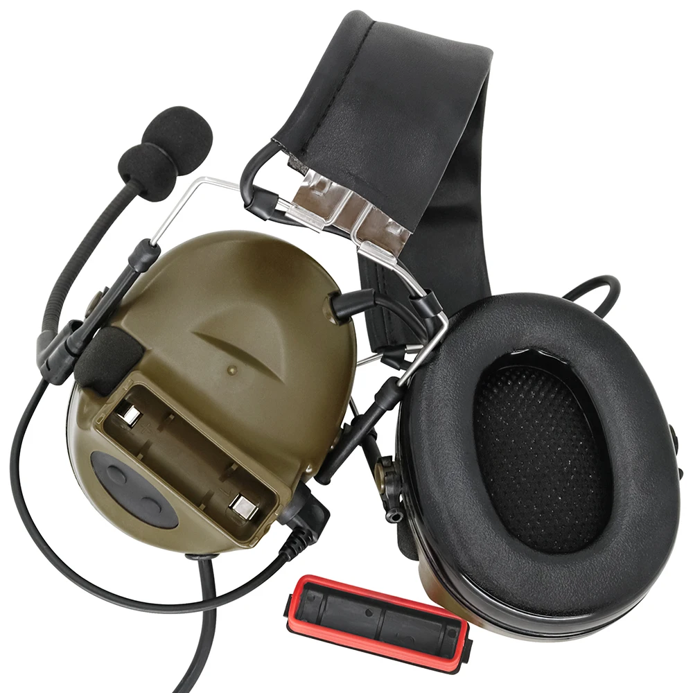Tactical Airsoft Pickup, Noise Reduction, Shooting Hearing Protection Headphones (FG)
