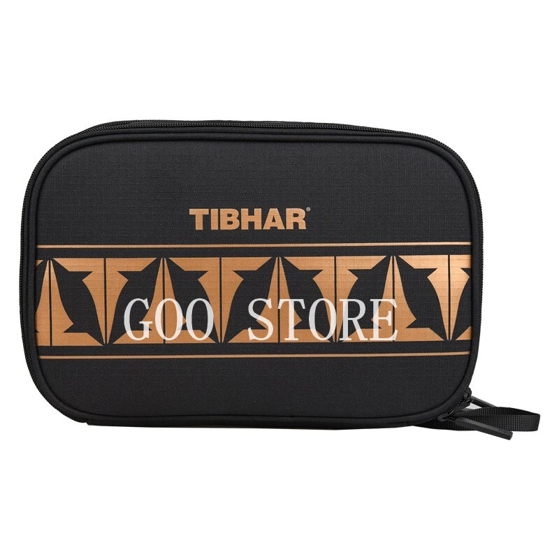 TIBHAR Table Tennis Rackets Bag new Double layer square for training professional blade bat paddle ping pong case set