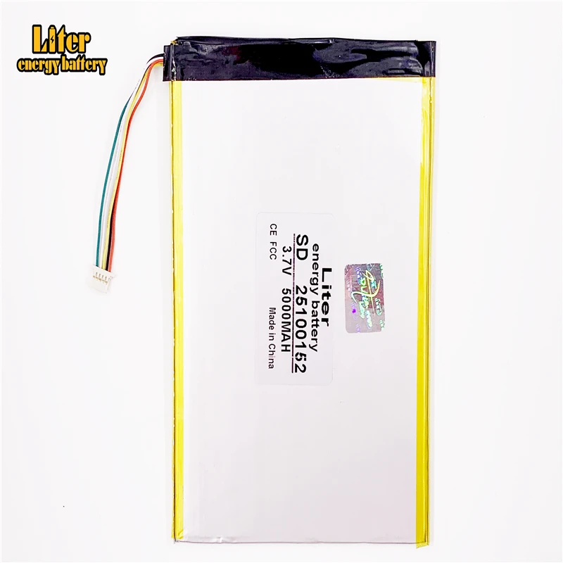 5 thread factory direct products tablet battery 25100152 3.7V 5000mah 10 -inch Tablet PC built-in battery