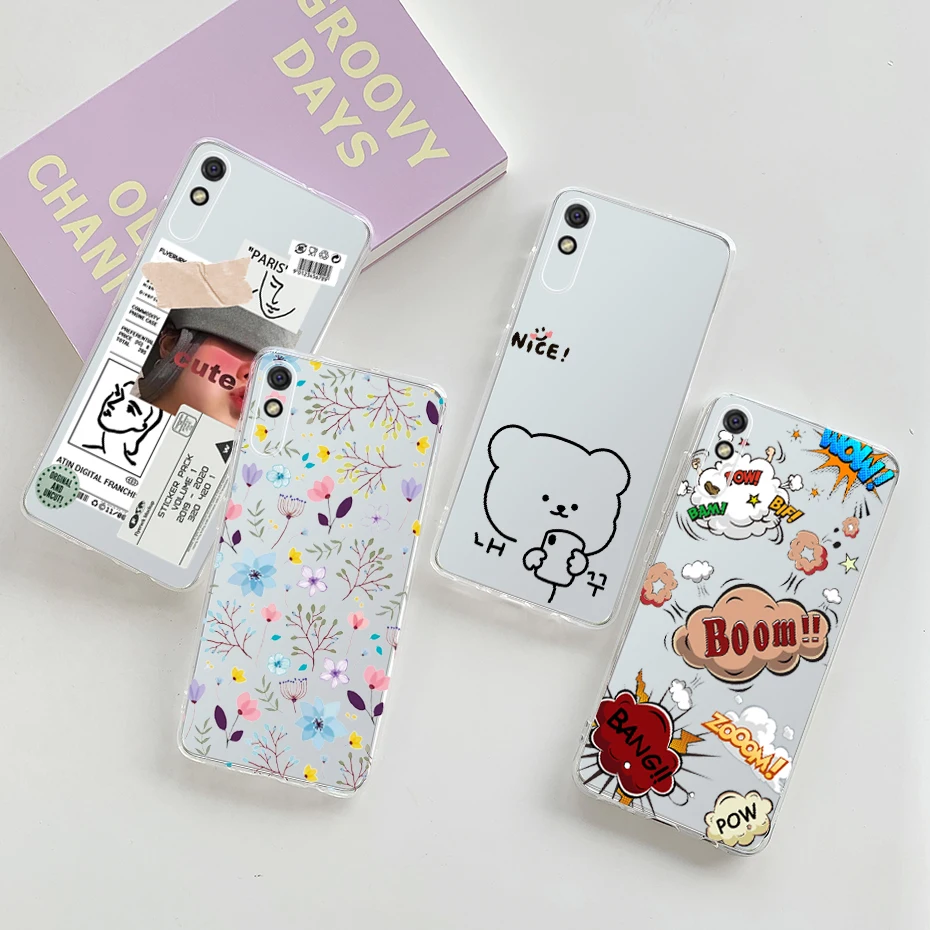 Phone Case For Xiaomi Redmi 9A Cases Cute Bumper Silicon TPU Soft Back Cover For Xiomi Xiaomi Redmi 9A 9 A A9 Redmi9A Case 6.53