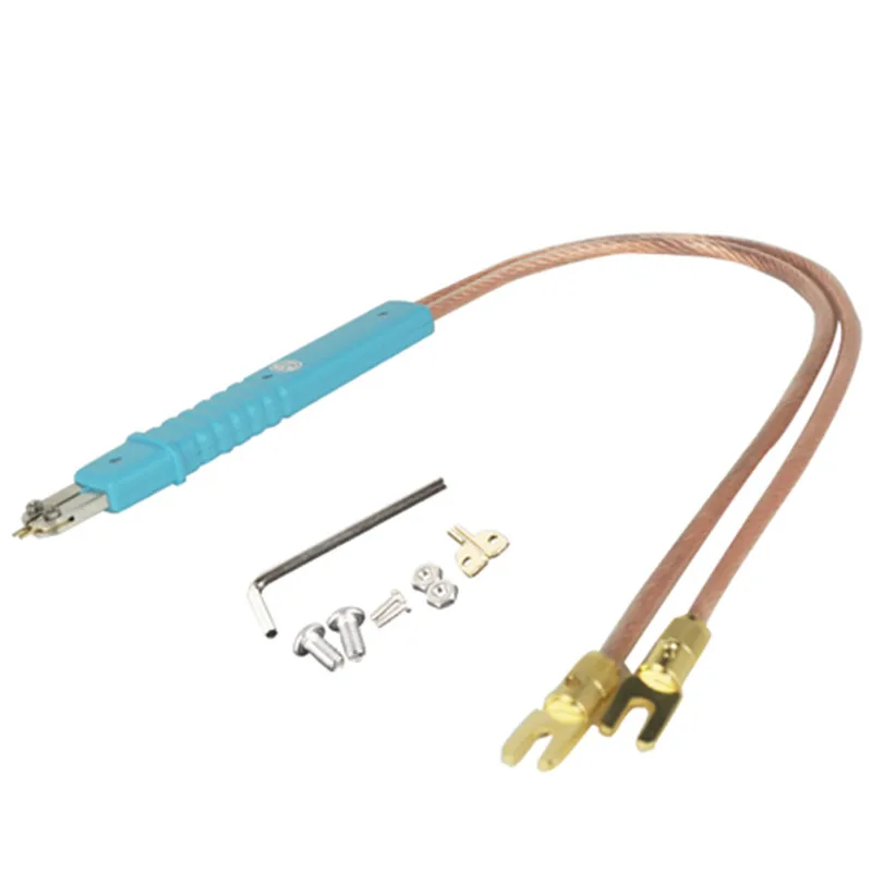 Sunkko, caneta de solda quadrada de 16 baterias, pulso de soldagem de ponto 0-500a, acessórios de máquina de solda de ponto 0.2mm, folha de níquel