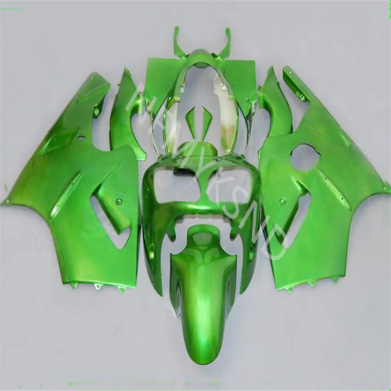 

New Motorcycle Fairing kit For Kawasaki Ninja ZX 12R 00-01ZX 12R 2000-2001 full green Injection Bodywork Fairing