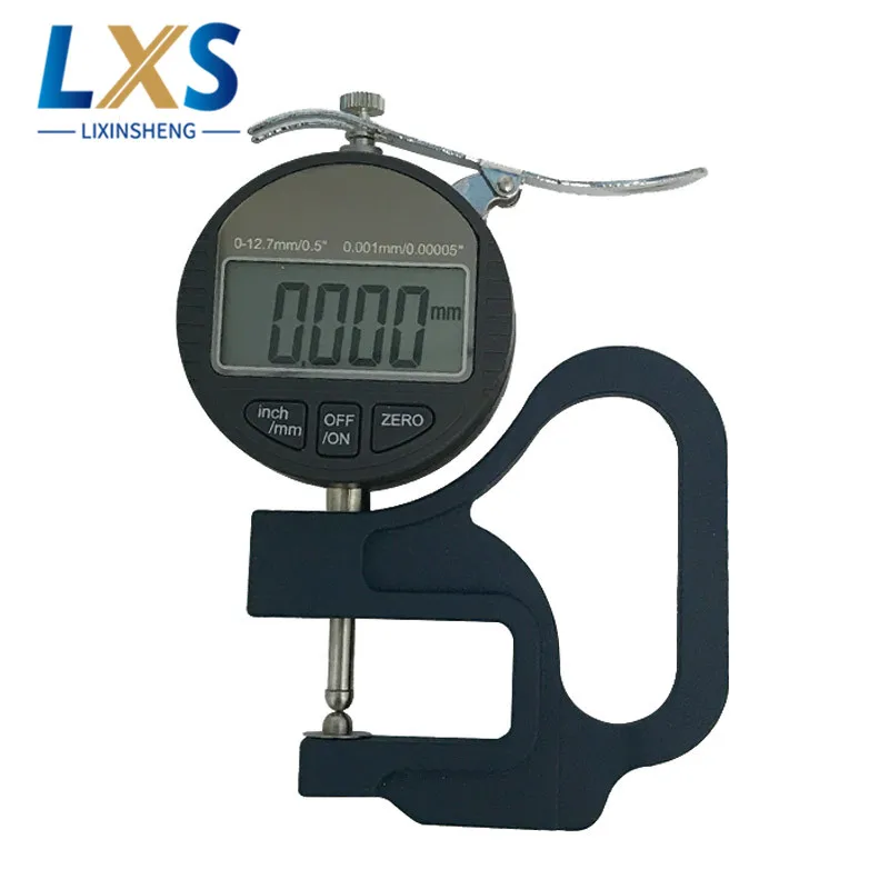 0-12mm Digital Display Microns Thickness Gauge BY05 Micrometer Thickness Meter For Foam