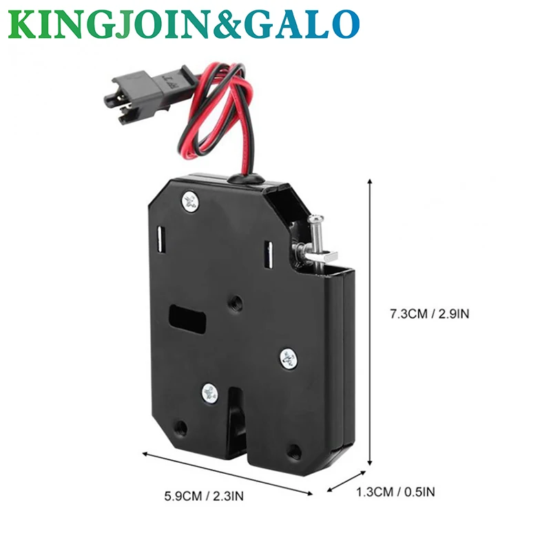 

Custom made DC 12V 2A Solenoid Electromagnetic Electric Control Cabinet Drawer Lockers Lock latch