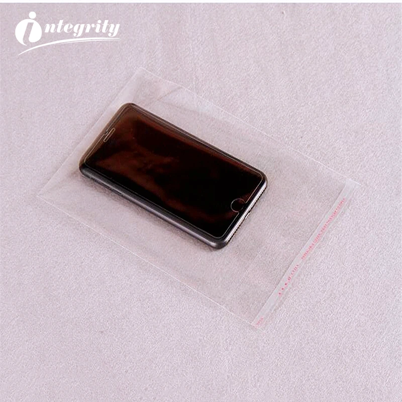 INTEGRITY 1000ps various minimum small size Clear Self Adhesive sealing Plastic Opp poly Cookie Packing Resealable Packaging bag