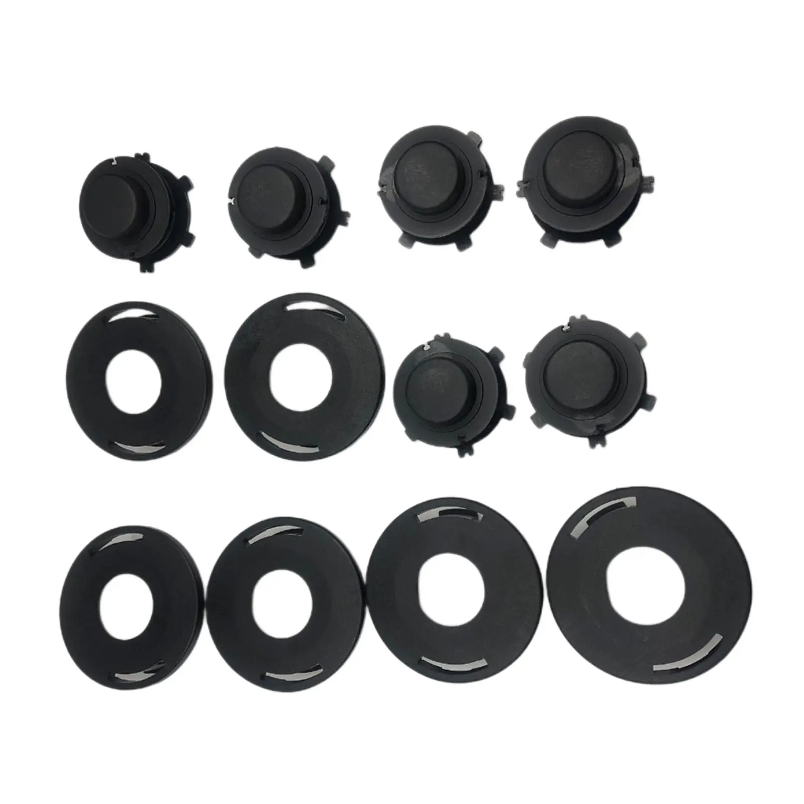 6 Trimmer Head Spools s Combo Fit for Stihl Head Cover 25-2 FS90 FS100 FS110 FS120 FS130 FS55 FS80 FS83 FS85