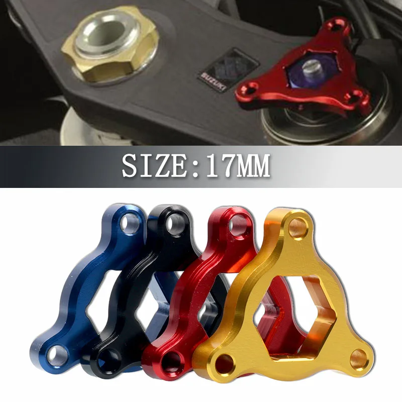 

For DUCATI MONSTER 696 1198S 999S 999R 749S 749R MTS1100S Motorcycle 17mm CNC Aluminum Suspension Fork Preload Adjusters