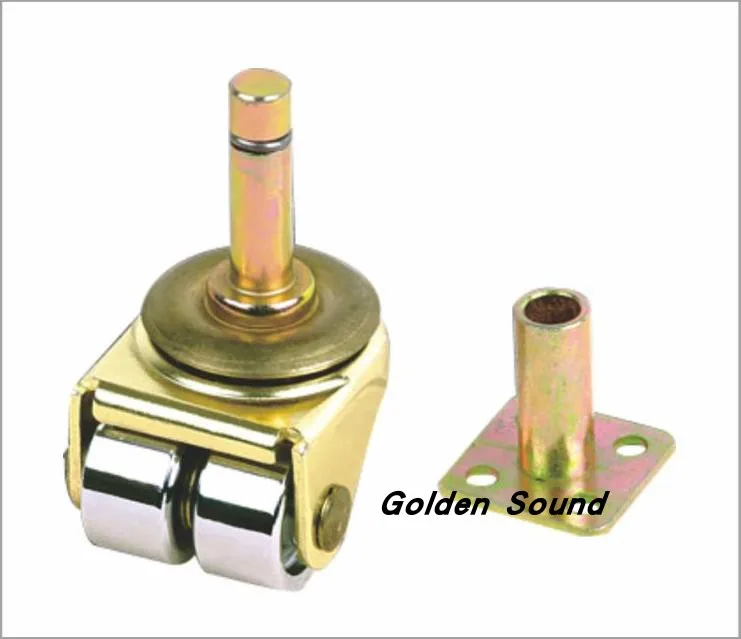 

piano parts L-17 Imitation gold-plated, chrome casters