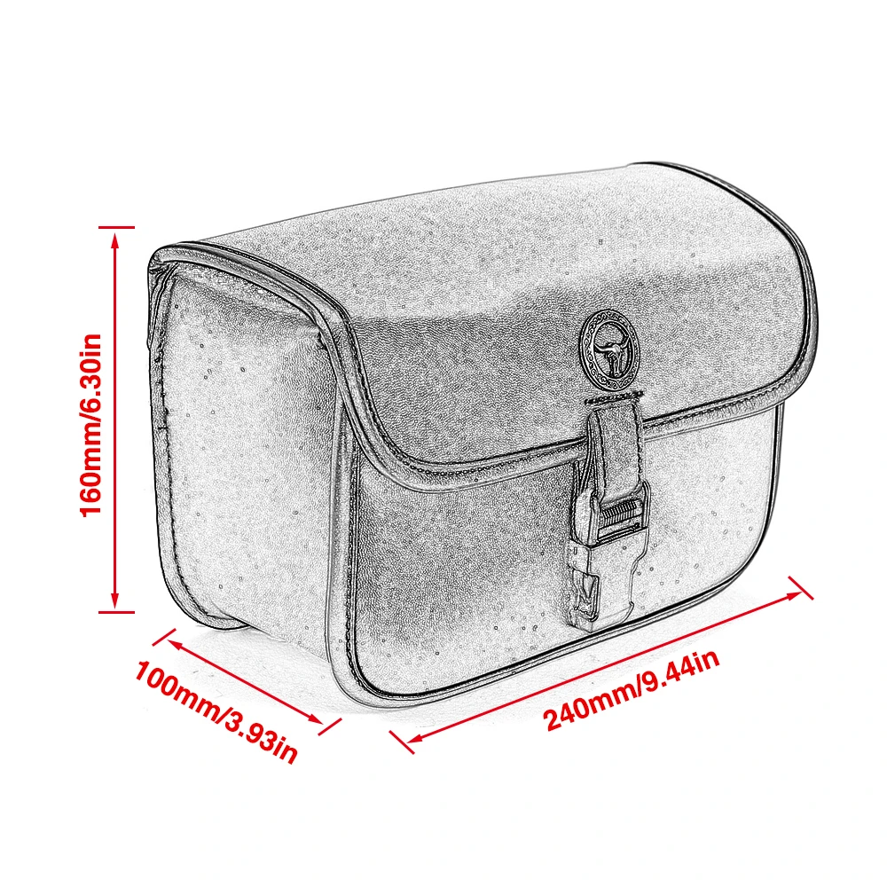 Motorcycle Saddle Bag Motocross Saddlebag Side Tool Luggage Bag For Harley Sportster XL883 XL1200 XL 883 Honda Yamaha Suzuki