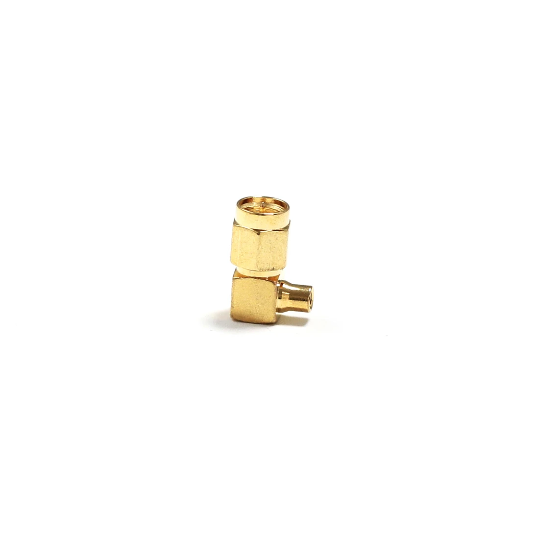 1 pc SMA plugue macho RF Coaxial Conector de Solda SEMI-RÍGIDA RG405 Cabo, 086' Ângulo Direito Goldplated NOVO atacado