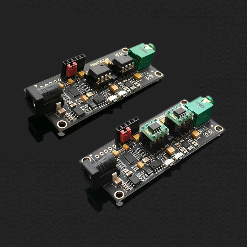 Amanero interface + ES9038 Q2M audio decoder board hifi fever USB sound card DAC kit supports DSD