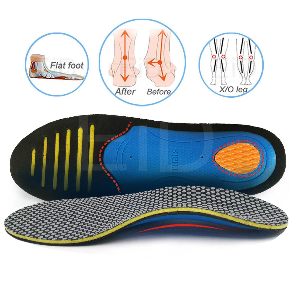 EiD EVA Orthopedic Insoles Orthotics flat foot Health Sole Pad for Shoes insert Arch Support pad for plantar fasciitis Feet Care image 2