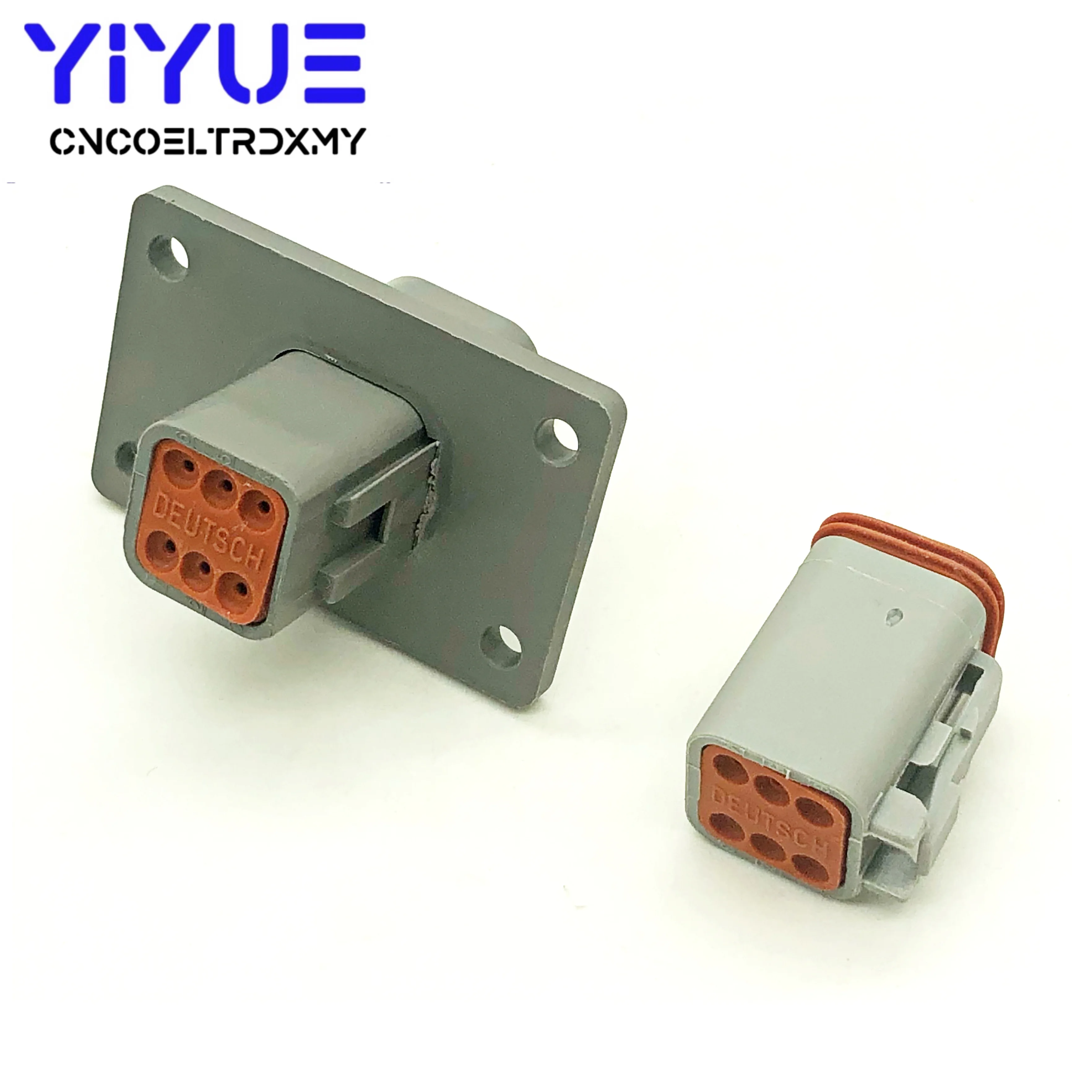 Deutsch DT Waterproof Wire Connector DT04-2/3/4/6/8P-L012 male and female 2/3/4/6/8Pin Automotive Sealed Plug with pins