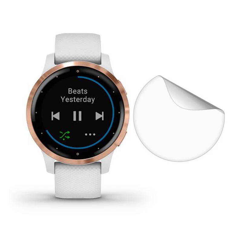 Miękka przezroczysta ochronna folia ochronna do Garmin Vivoactive 4/4S garminaactive S Watch Vivoactive4 zabezpieczenie ekranu (nie szkło)