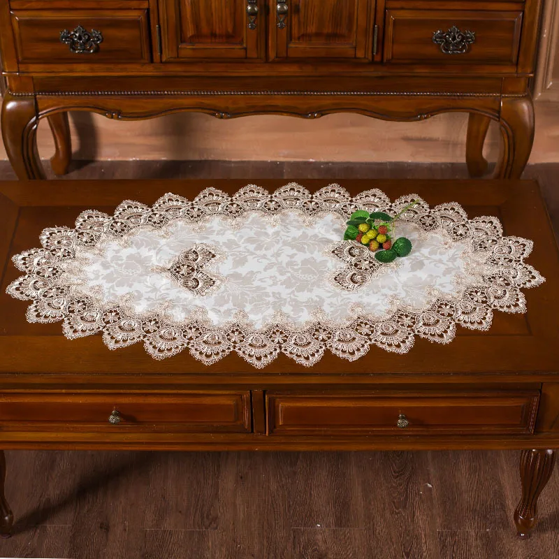 Nappe naren broderie damassurera moderne, couverture décorative, style européen, meubles, hôtel, restaurant, cuisine