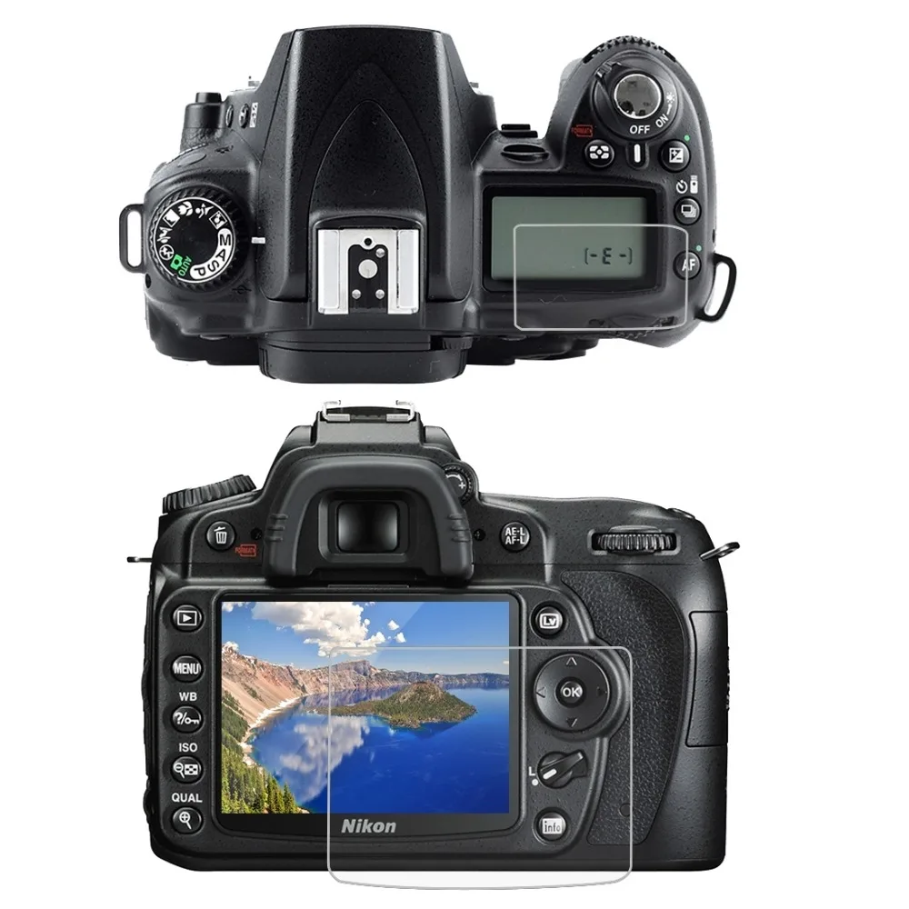 

for NIKON D90 Camera Polycarbonate LCD Guard Film Screen Protector