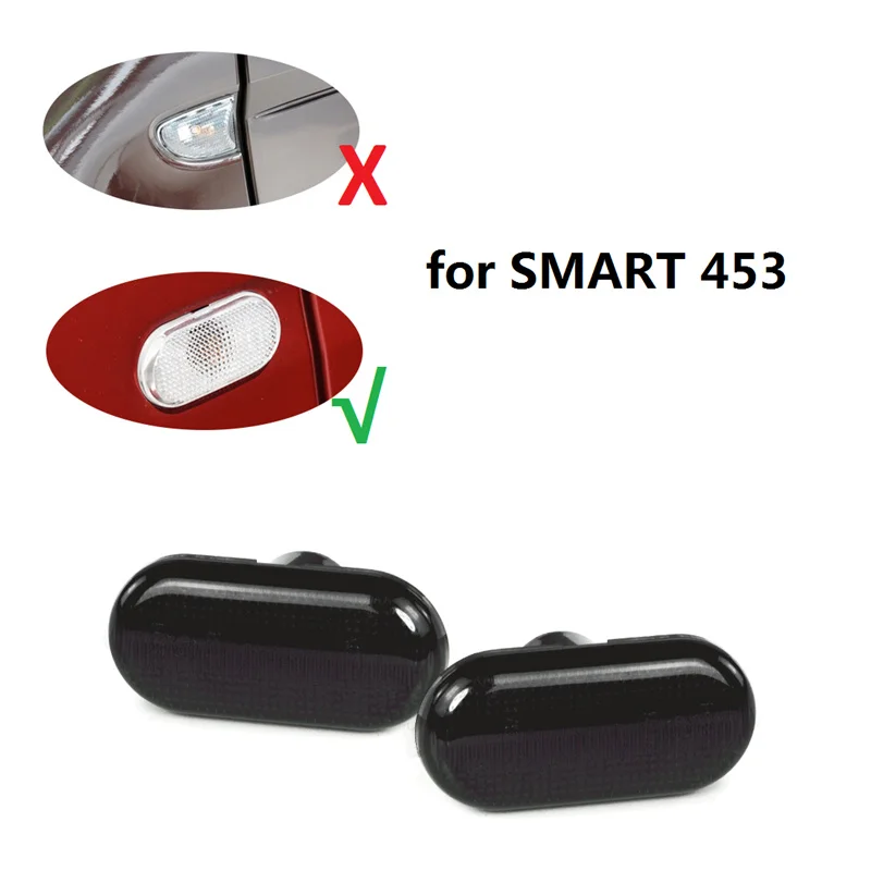 Dynamic LED Indicator Side Marker Signal fit for Smart Fortwo Coupe Cabriolet 453 Car Styling Accessories