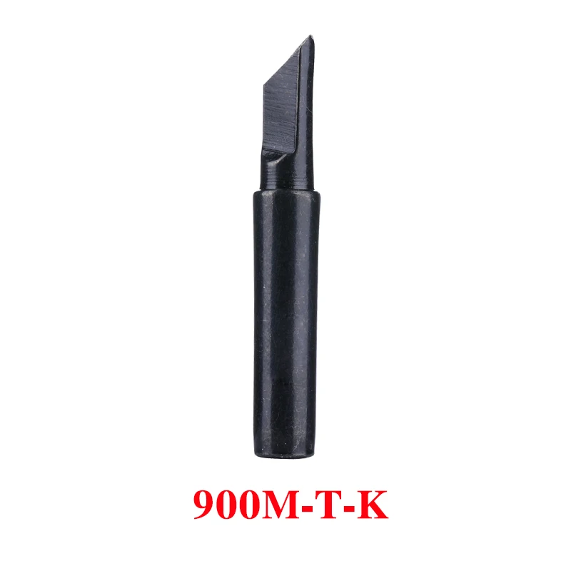 5 Buah/Set Ujung Besi Solder Bebas Timah 900M-T-K/I/4C/B/2,4 D Kepala Las Tembaga Murni Alat Stasiun Solder BGA