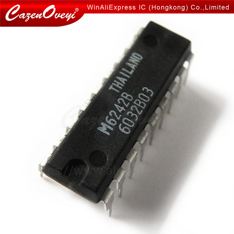 5pcs/lot MSM6242B M6242B DIP-18 In Stock