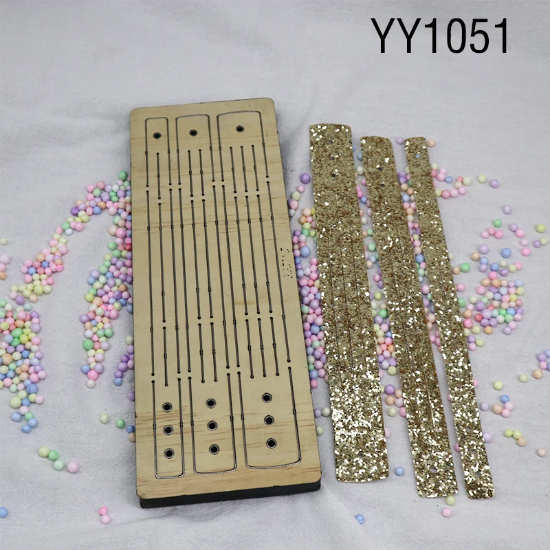 Wooden die cutting clipboard craft knife die flower wooden dieEdit the bracelet YY1052 is compatible with most manual