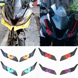 FOR YAMAHA YZF R15 YZFR15 YZF-R15 V3 2017 2018 2019 Motorcycle Accessories 3D Front Fairing Sticker Headlight Protection Sticker