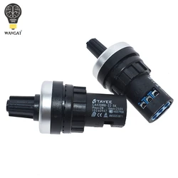 LA42DWQ-22 1K 2K 5K 10K 22mm de diámetro macetas potenciómetro giratorio convertidor regulador inversor interruptor de resistencia