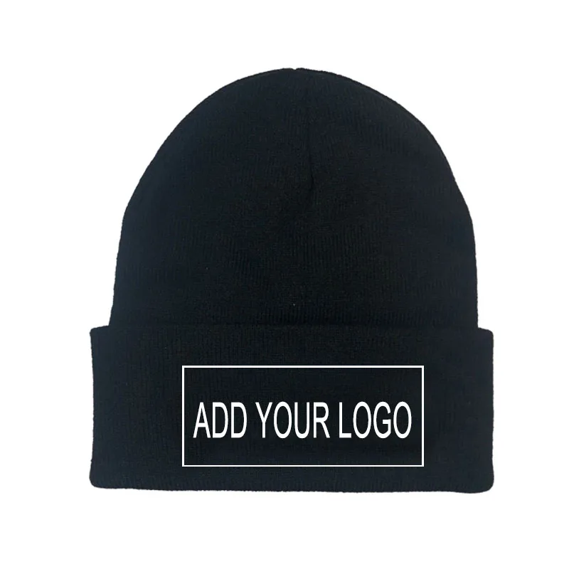 

factory wholesale!free shipping cost 30pcs!custom beanies hat,logo cusotm hats winter make your logo