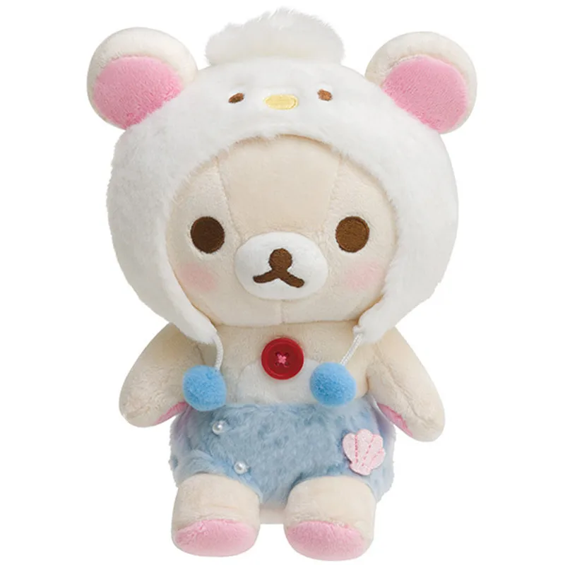 Rilakkuma Korilakkuma Beer Pluche Rugzak 3D Anime Leuke Kawaii Tassen voor Vrouwen Meisjes Rugzak