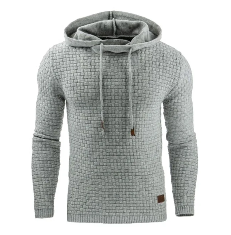 Sudadera con capucha para hombre y mujer, suéter informal de gran tamaño con cremallera, Color sólido, cálido