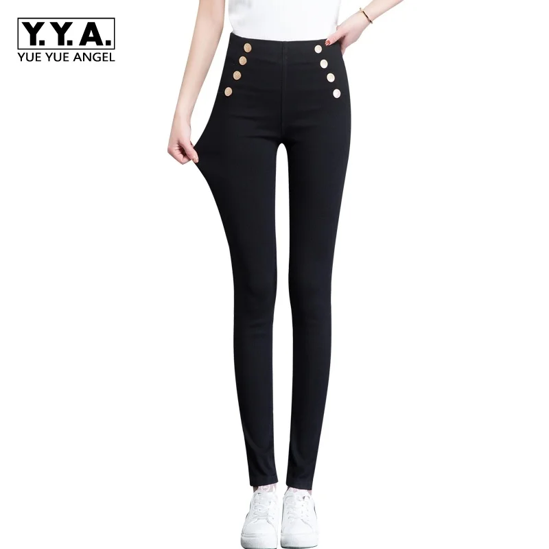 Summer 2022 Pants Fashion Skinny Women's Trousers High Waist Women's Pencil Pantalon Slim Fit Spodnie Damskie Plus Size