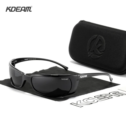 Imagen 2 del producto KDEAM nuevas gafas de sol 2020 UV400 gafas de sol polarizadas para hombres gafas de sol de forma única Unisex con caja Original KD7704