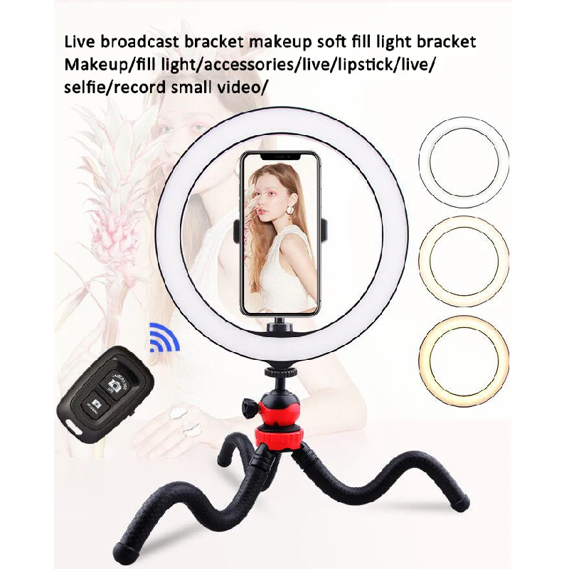 Camera Gorillapod Tripods Stand Monopod Flexible Tripod Mini Travel Outdoor Digital Cameras Cycling Hoders Fill light bracket