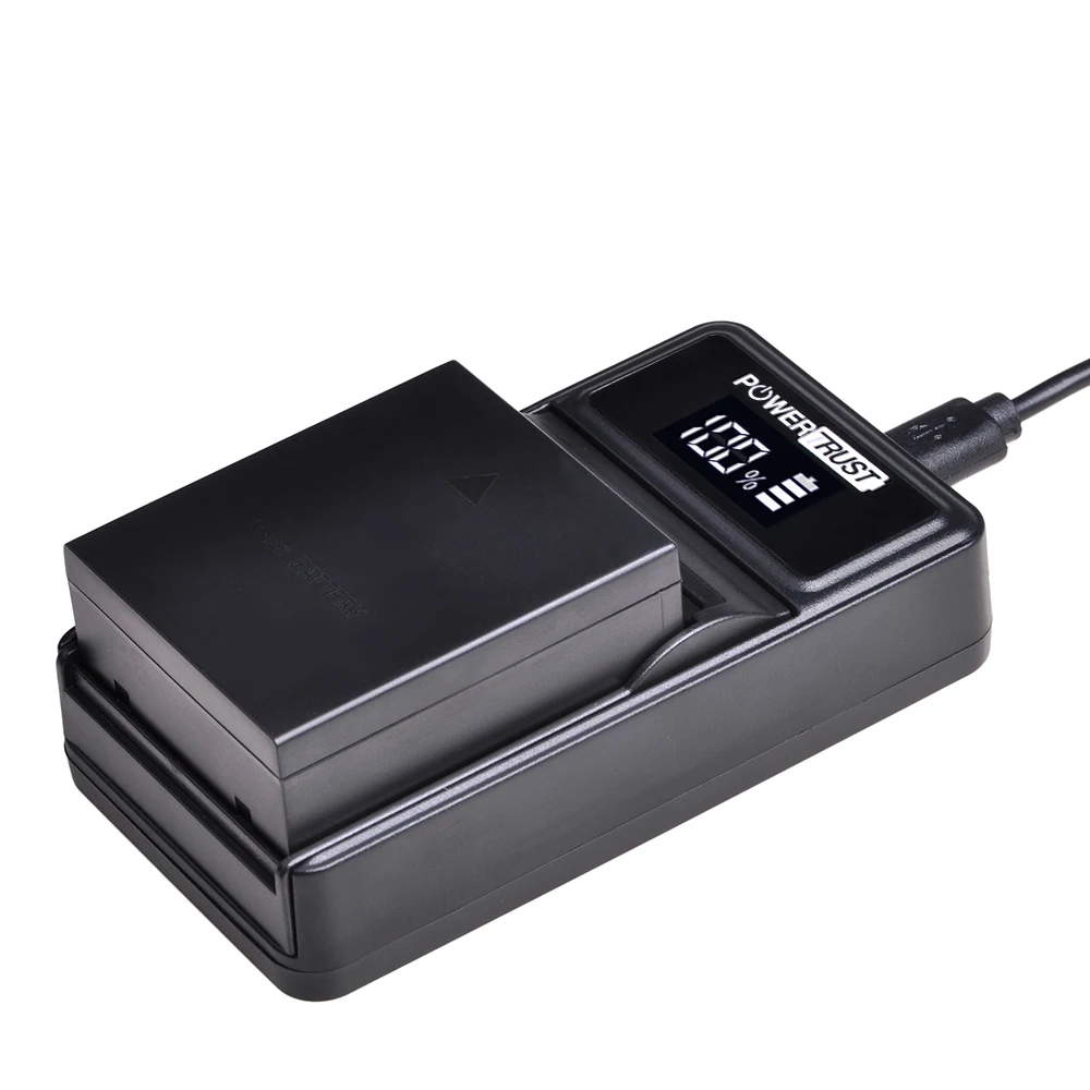 1Pc BLH-1 BLH1 BLH 1 Rechargeable Battery + LED USB Charger for Olympus E-M1 Mark II EM1-2 EM1 Mark Camera