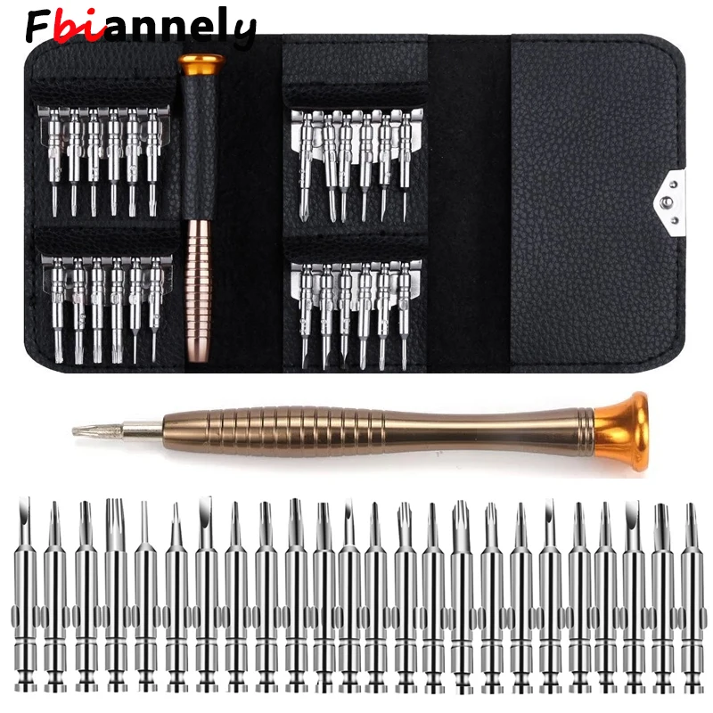 Screwdriver Set 25 in 1 Torx Multifunctional Opening Repair Tool Set Precision Screwdriver For Phones Tablet PC Hand Tools