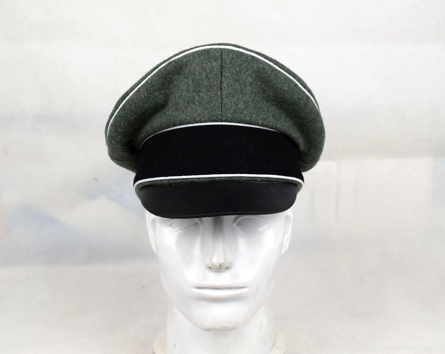 COLLECTION REENACTMENTS German Army Field Marshals Generals Officers Crusher Field Visor Hat Cap