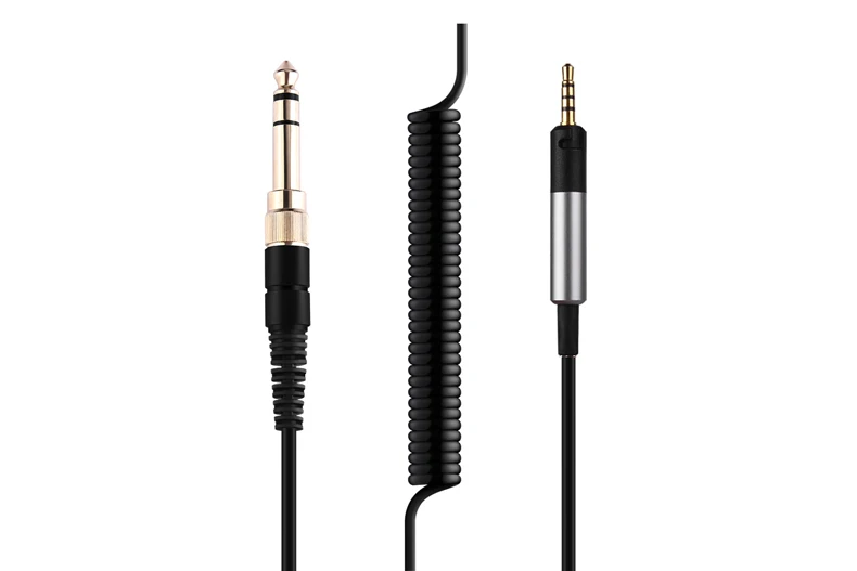 جديد!!! 300 سنتيمتر ملفوف الربيع كابل الصوت ل KRK KNS8400 KNS6400 KNS6402 KNS8402 ستوديو سماعات