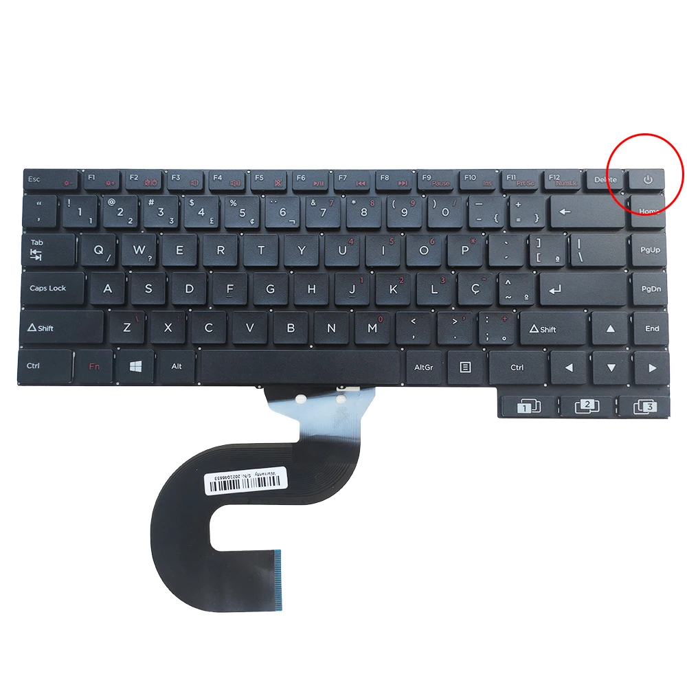 

Laptop Brazil Brazilian keyboard for Positivo Motion C41 C41TCI C41TC C4500C SCDY-315-18 BR layout laptop keyboards Original New