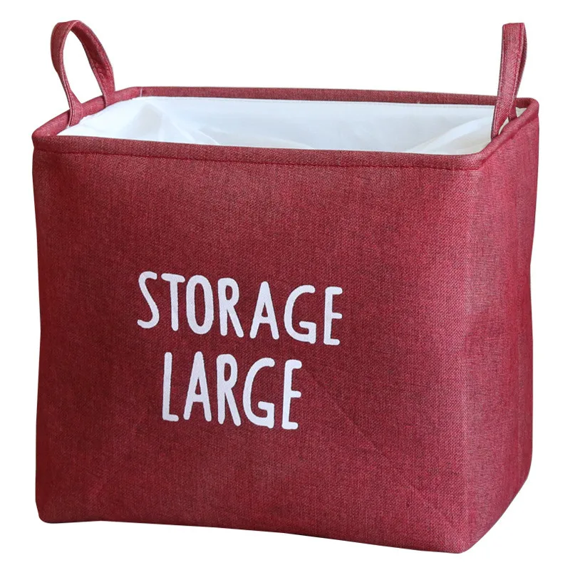 

1 Piece Printing Laundry Basket For Home Dirty Clothing Storage Box Folding Closet Shelf Container Underwear Makeup Organizer