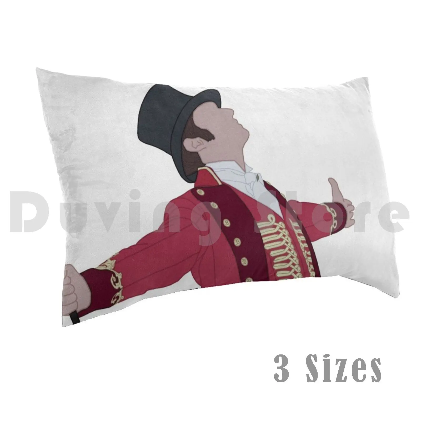 Greatest ShowmanPillow case Greatest Showman Hugh Jackman Musicals Movies Circus Ringleader Pt