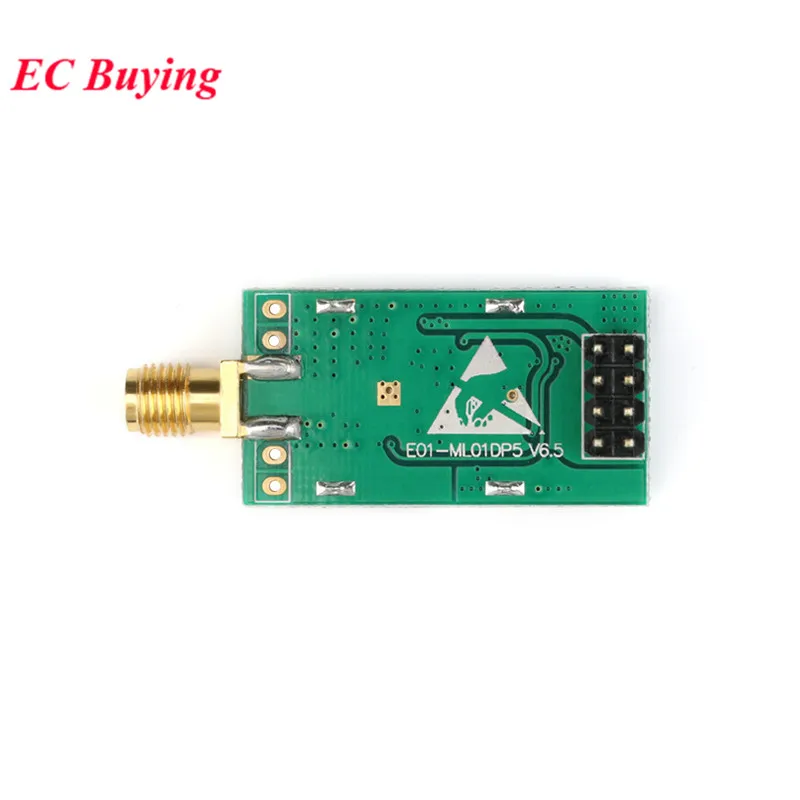 1-5 szt. E01-ML01DP5 Ebyte 20dBm 2100m SPI Moduł Transceivera Bezprzewodowego Dalekiego Zasięgu 2.4G nRF24L01P+PA+LNA ML01DP5 Antena z Ekranowaniem — zdjęcie produktu 5
