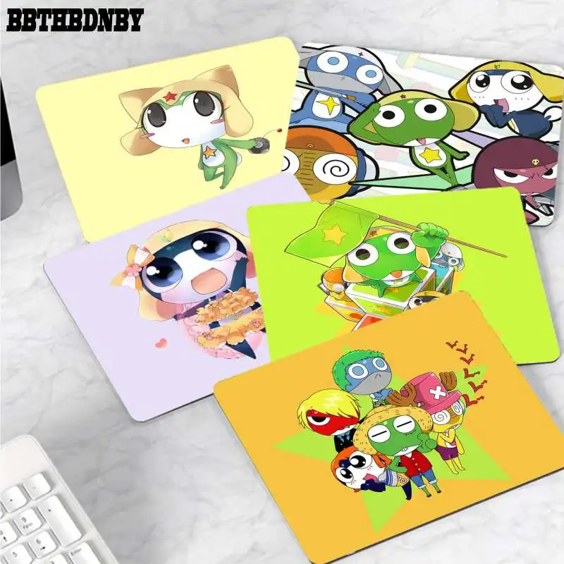 BBTHBDNBY New Design cartoon Sergeant Keroro Frog mouse pad gamer play mats Top Selling Wholesale Gaming Pad mouse