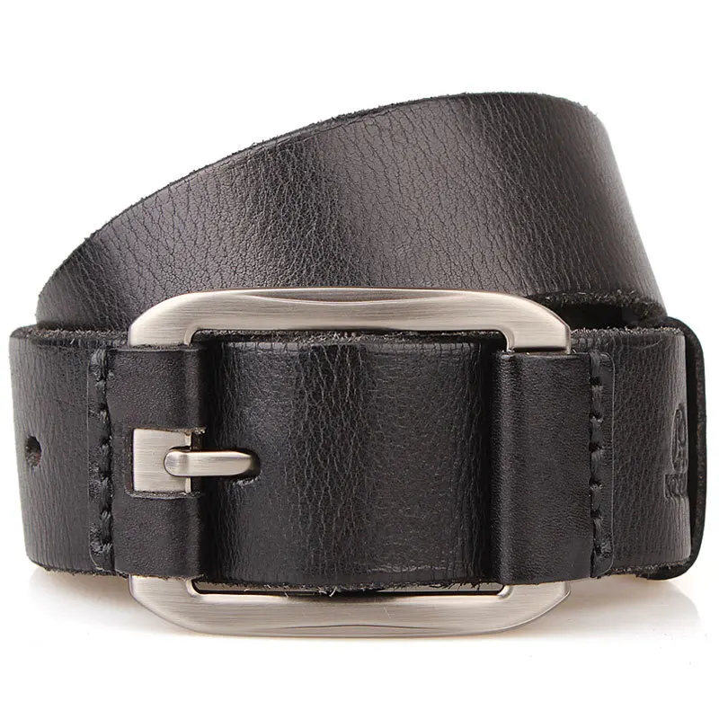 MEDYLA Men\'s Belt Natural Skin Belt Fashion Casual Men Pin Buckle Jean\'s Strap Vintage Cowhide Belt MD00001