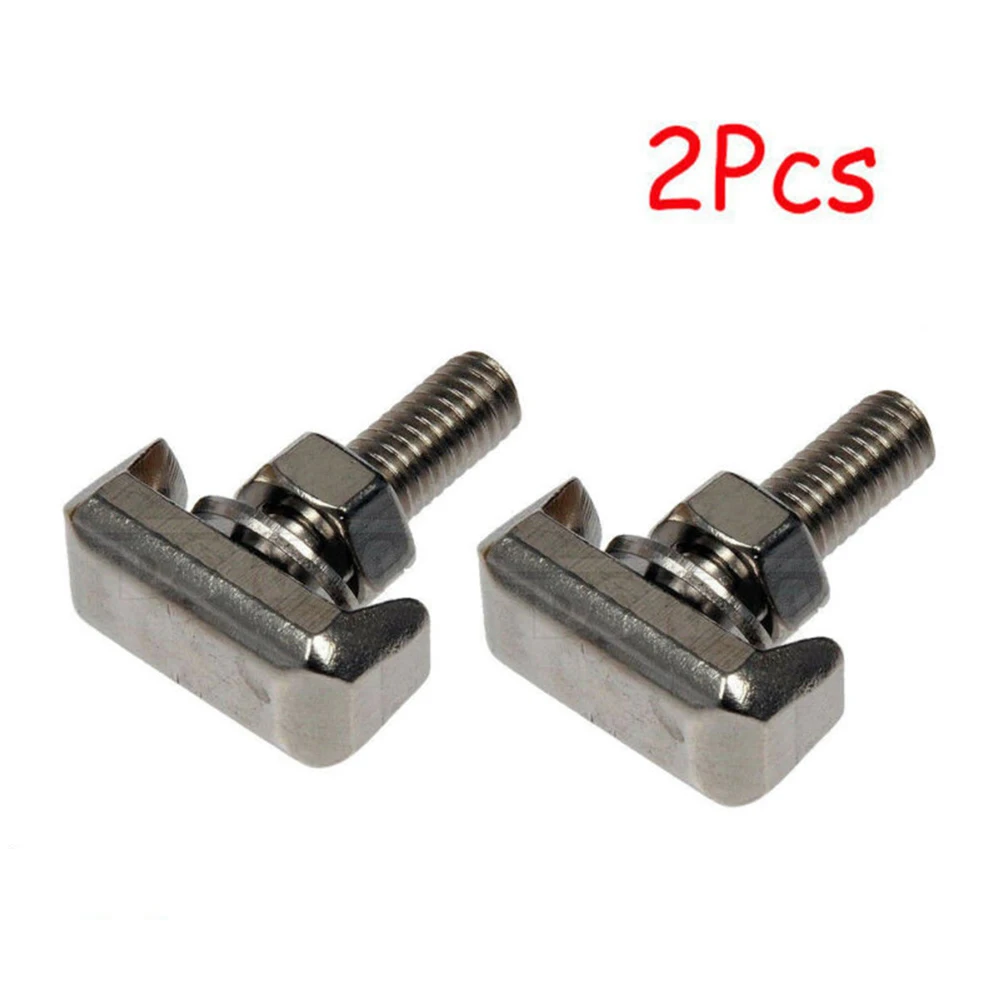 Brand New High Quality 2Pcs Battery Cable Terminal Connectors Car T-Bolt Replace 19116852 Stainless Steel